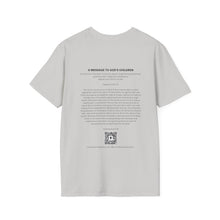 Load image into Gallery viewer, Christian Bible Scripture Unisex T-Shirt - GOD Nutritional Guide Design