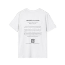 Load image into Gallery viewer, Christian Bible Scripture Unisex T-Shirt - GOD Nutritional Guide Design