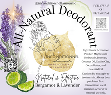 Load image into Gallery viewer, All-Natural Deodorant