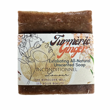 Load image into Gallery viewer, Turmeric Ginger Natural Exfoliating Soap
