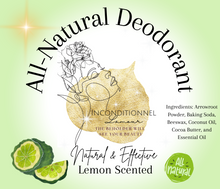 Load image into Gallery viewer, All-Natural Deodorant