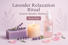 Load image into Gallery viewer, Lavender Relaxation Ritual Social Media Graphic