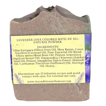 Load image into Gallery viewer, Lavender Love All-Natural Soap