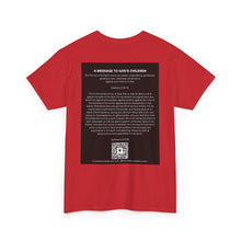 Load image into Gallery viewer, Religious Unisex Heavy Cotton Tee, Spiritual Christian Shirt, Faith Inspired T-Shirt, Religious Gift, GODs Child Nutritional Tee
