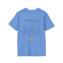 Load image into Gallery viewer, Christian Bible Scripture Unisex T-Shirt - GOD Nutritional Guide Design
