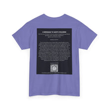 Load image into Gallery viewer, Religious Unisex Heavy Cotton Tee, Spiritual Christian Shirt, Faith Inspired T-Shirt, Religious Gift, GODs Child Nutritional Tee
