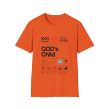 Load image into Gallery viewer, Christian Bible Scripture Unisex T-Shirt - GOD Nutritional Guide Design
