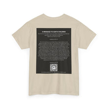 Load image into Gallery viewer, Religious Unisex Heavy Cotton Tee, Spiritual Christian Shirt, Faith Inspired T-Shirt, Religious Gift, GODs Child Nutritional Tee
