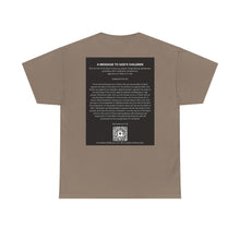 Load image into Gallery viewer, Religious Unisex Heavy Cotton Tee, Spiritual Christian Shirt, Faith Inspired T-Shirt, Religious Gift, GODs Child Nutritional Tee
