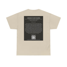 Load image into Gallery viewer, Religious Unisex Heavy Cotton Tee, Spiritual Christian Shirt, Faith Inspired T-Shirt, Religious Gift, GODs Child Nutritional Tee
