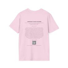 Load image into Gallery viewer, Christian Bible Scripture Unisex T-Shirt - GOD Nutritional Guide Design
