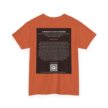 Load image into Gallery viewer, Religious Unisex Heavy Cotton Tee, Spiritual Christian Shirt, Faith Inspired T-Shirt, Religious Gift, GODs Child Nutritional Tee
