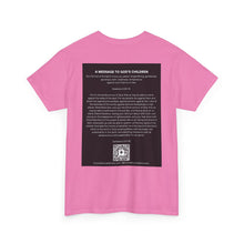 Load image into Gallery viewer, Religious Unisex Heavy Cotton Tee, Spiritual Christian Shirt, Faith Inspired T-Shirt, Religious Gift, GODs Child Nutritional Tee
