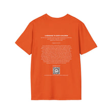Load image into Gallery viewer, Christian Unisex T-Shirt Armor of God Bible Verse Scripture
