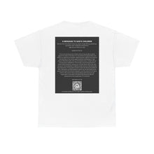 Load image into Gallery viewer, Religious Unisex Heavy Cotton Tee, Spiritual Christian Shirt, Faith Inspired T-Shirt, Religious Gift, GODs Child Nutritional Tee
