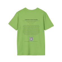 Load image into Gallery viewer, Christian Bible Scripture Unisex T-Shirt - GOD Nutritional Guide Design
