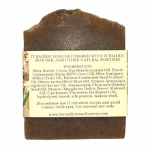 Load image into Gallery viewer, Turmeric Ginger Natural Soap
