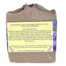 Load image into Gallery viewer, Lavender Love All-Natural Soap
