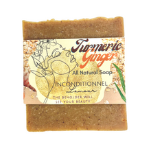 Load image into Gallery viewer, Turmeric Ginger Natural Soap
