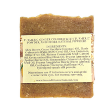 Load image into Gallery viewer, Turmeric Ginger Natural Soap
